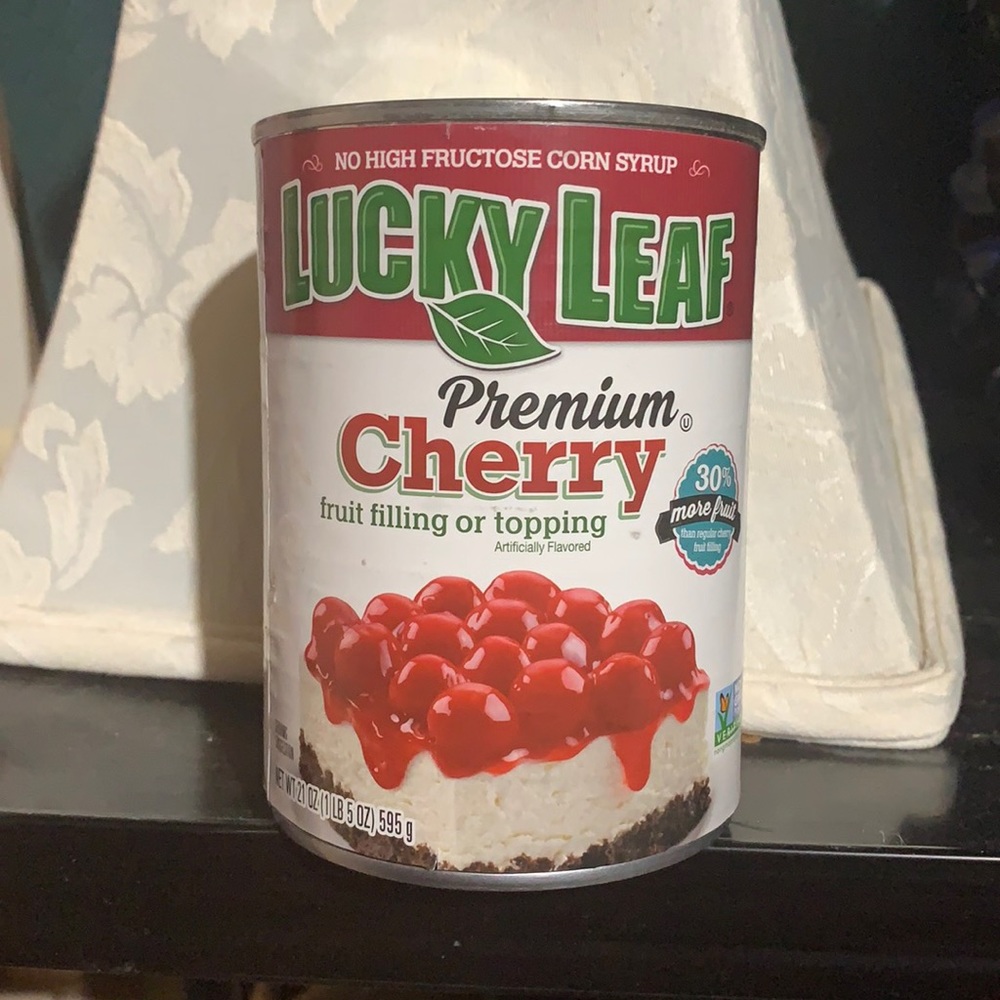 A can of cherries